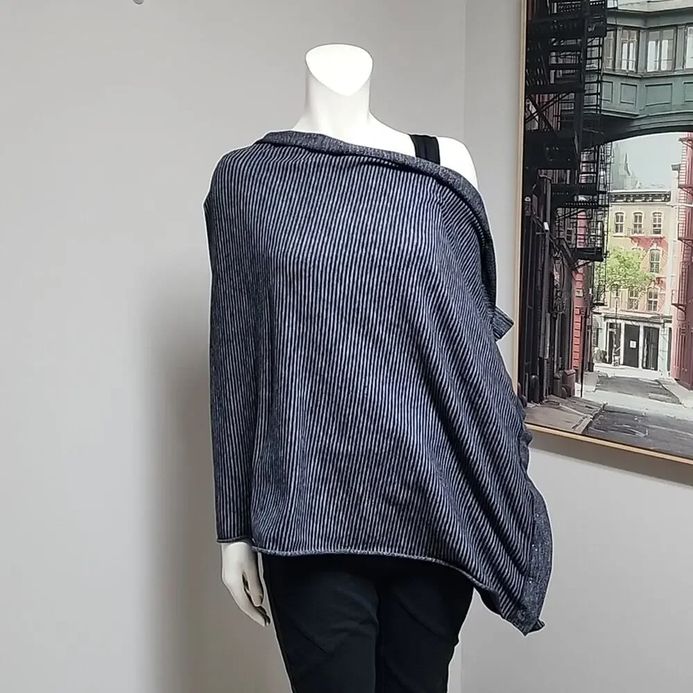 Lululemon Vinyasa Scarf Mini Check Pique Black Pique Rulu